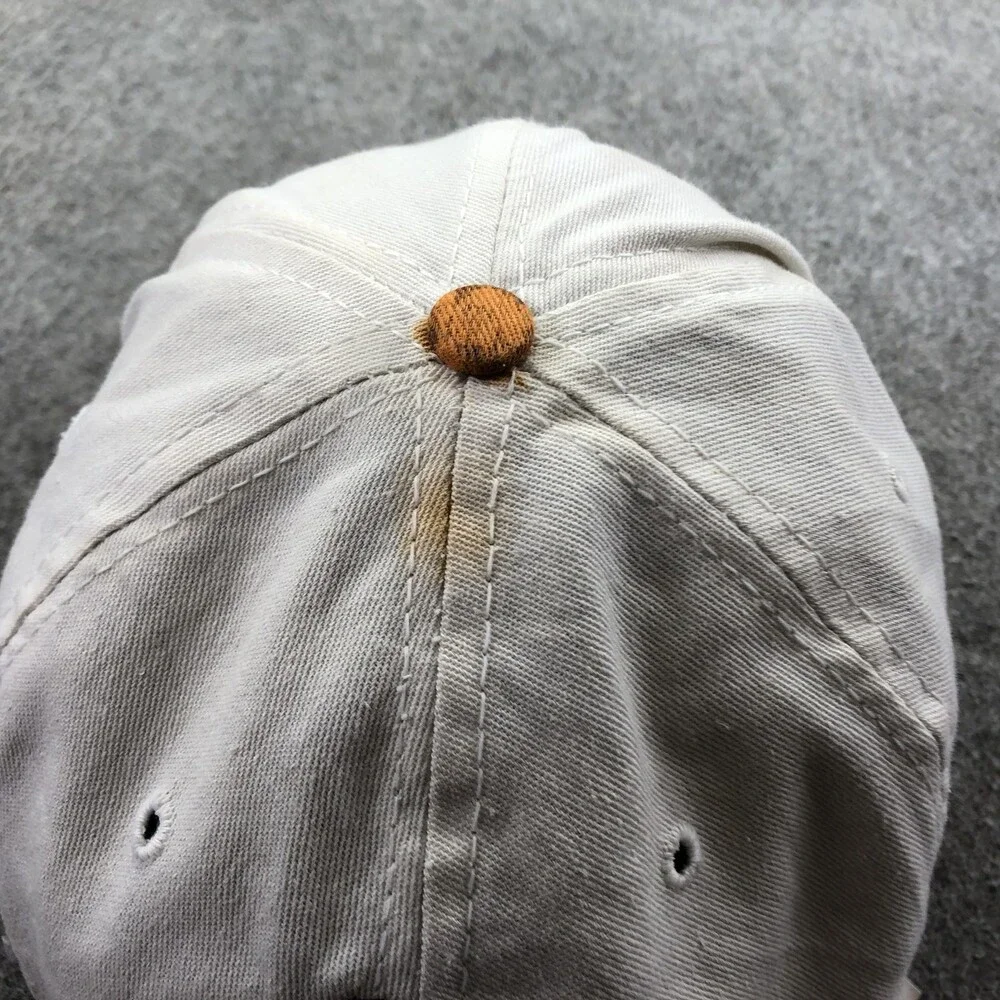 Vintage Tennessee Volunteers Hat Cap Snap Back Mens One Size White NCAA Rifleman